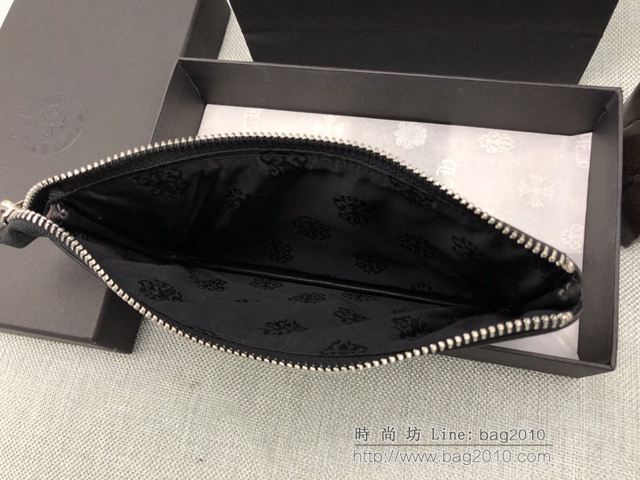 chrome hearts包 克羅心零錢包 進口小牛皮 S925純銀 克羅心小錢包  gjc1954